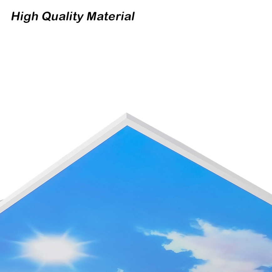 Brilagi - Dimmable LED Ceiling Light SLIMFRAME SKY LED/80W/230V 120x60 cm 3000-6000K silver/blue + remote control
