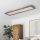 Brilagi - LED Dimmable ceiling light SLIMFRAME WOOD LED/58W/230V 124x34 cm 3000-6000K brown + remote control