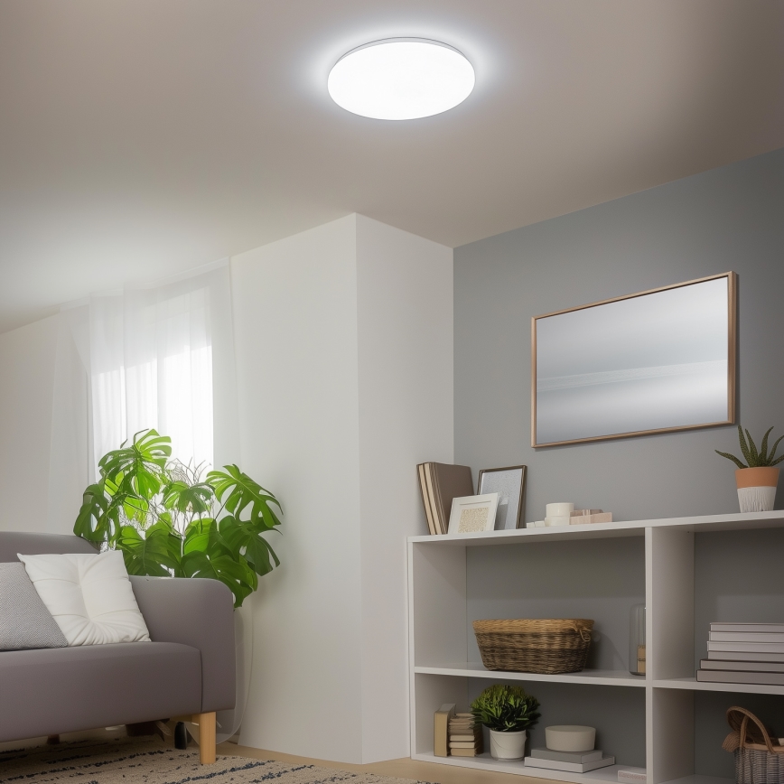 Brilagi - LED Dimmable ceiling light SMART LED/24W/230V 2700-6500K Wi-Fi Tuya + remote control