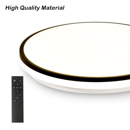 Brilagi - SMART Dimmable LED Ceiling Light, 24W, 230V, Ø 38 cm, 3000–6000K, Wi‑Fi Tuya Beacon + Remote Control