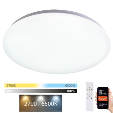 Brilagi - LED Dimmable ceiling light SMART LED/36W/230V 2700-6500K Wi-Fi Tuya + remote control