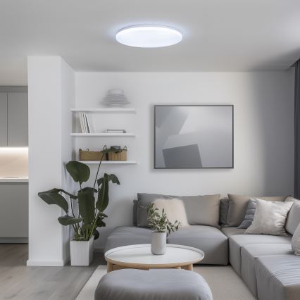 Brilagi - LED Dimmable ceiling light SMART LED/36W/230V 2700-6500K Wi-Fi Tuya + remote control