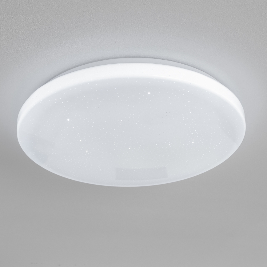 Brilagi - LED Dimmable Ceiling Light SMART STARS LED/24W/230V Ø 38 cm 3000–6000K Wi‑Fi Tuya Beacon + Remote Control