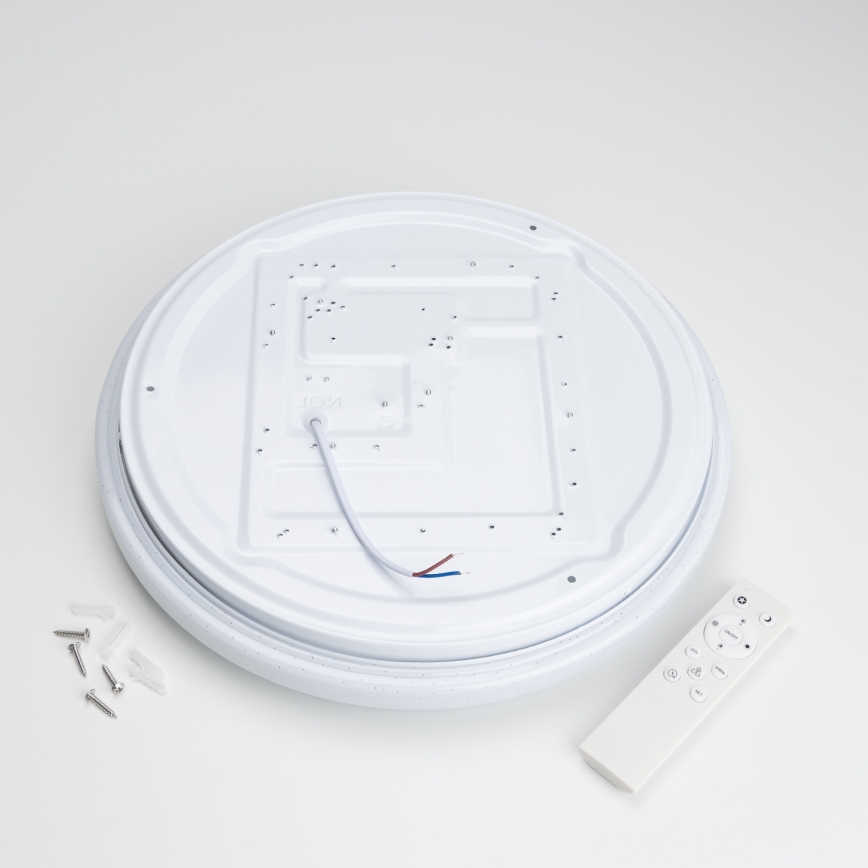 Brilagi - LED Dimmable Ceiling Light SMART STARS LED/24W/230V Ø 38 cm 3000–6000K Wi‑Fi Tuya Beacon + Remote Control