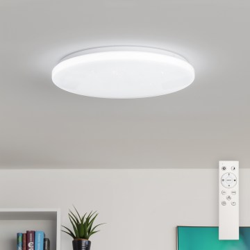 Brilagi - LED Dimmable Ceiling Light SMART STARS LED/36W/230V Ø 48 cm 3000-6000K Wi‑Fi Tuya Beacon + Remote Control