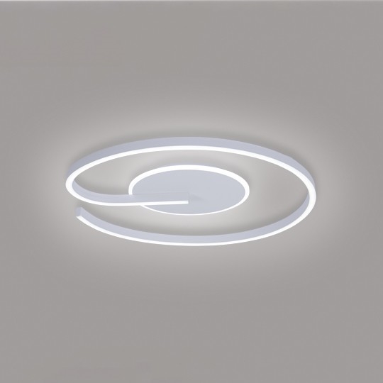 Brilagi - LED Dimmable ceiling light SPIRAL LED/56W/230V 3000/4000/6000K + remote control