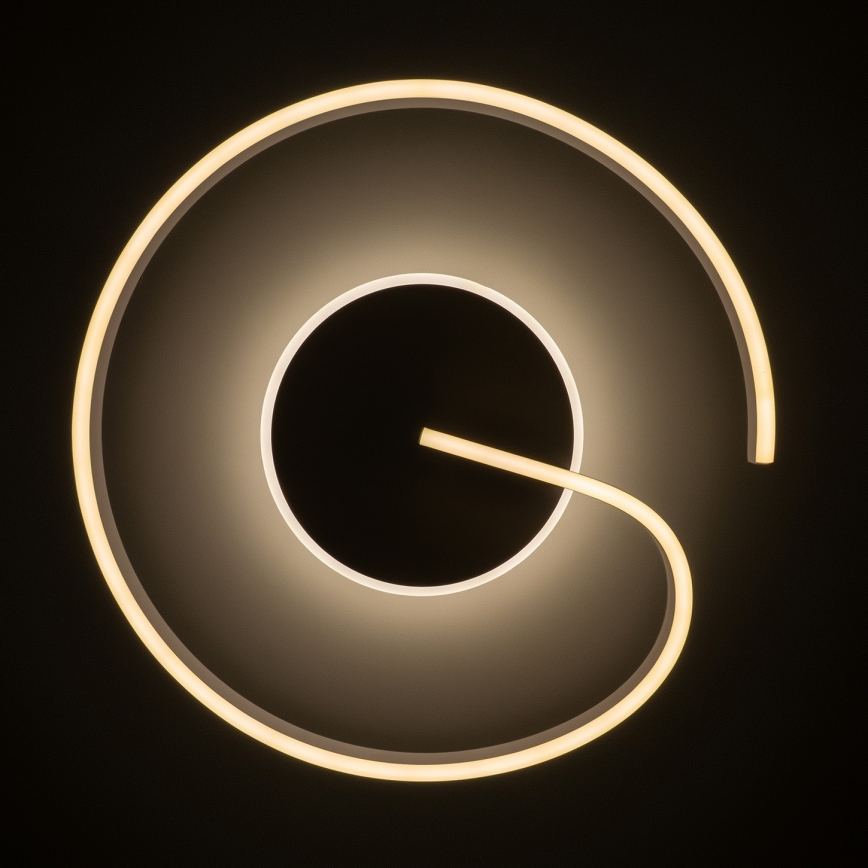 Brilagi - Dimmable SPIRAL LED Ceiling Light LED/56W/230V dia. 50 cm 3000/4000/6000K + Remote Control