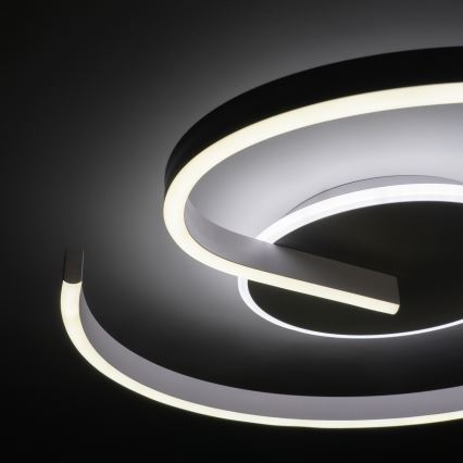 Brilagi - Dimmable SPIRAL LED Ceiling Light LED/56W/230V dia. 50 cm 3000/4000/6000K + Remote Control