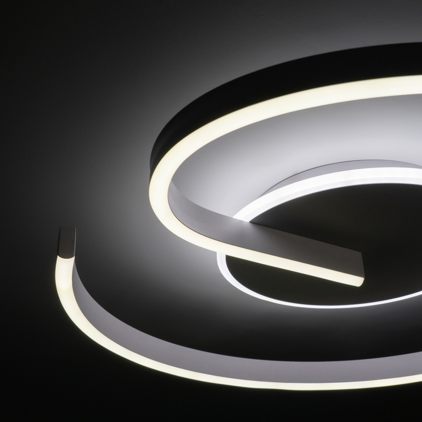 Brilagi - Dimmable SPIRAL LED Ceiling Light LED/56W/230V dia. 50 cm 3000/4000/6000K + Remote Control