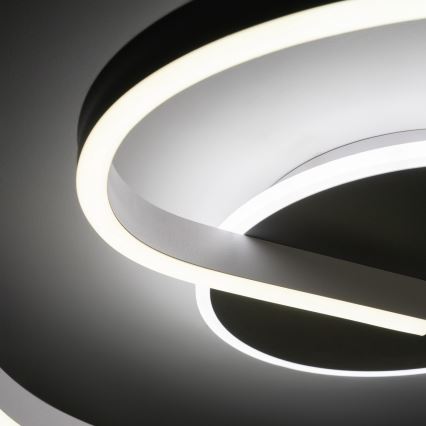 Brilagi - Dimmable SPIRAL LED Ceiling Light LED/56W/230V dia. 50 cm 3000/4000/6000K + Remote Control