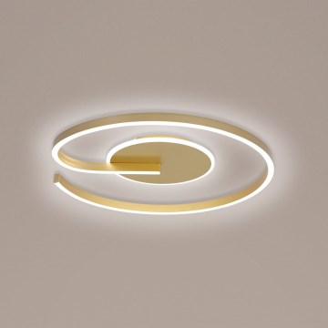 Brilagi -LED Dimmable ceiling light SPIRAL LED/56W/230V 3000/4000/6000K+ remote control