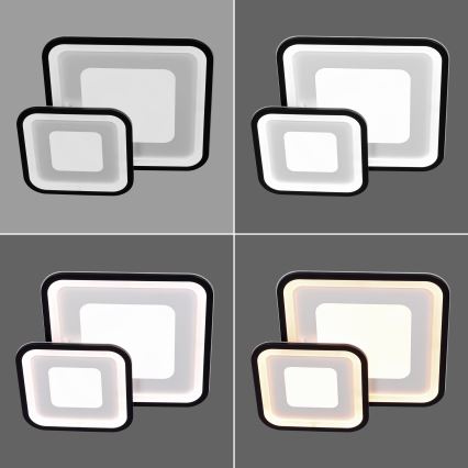 Brilagi - LED Dimmable ceiling light TANDORA LED/49W/230V 3000/4000/6000K + remote control