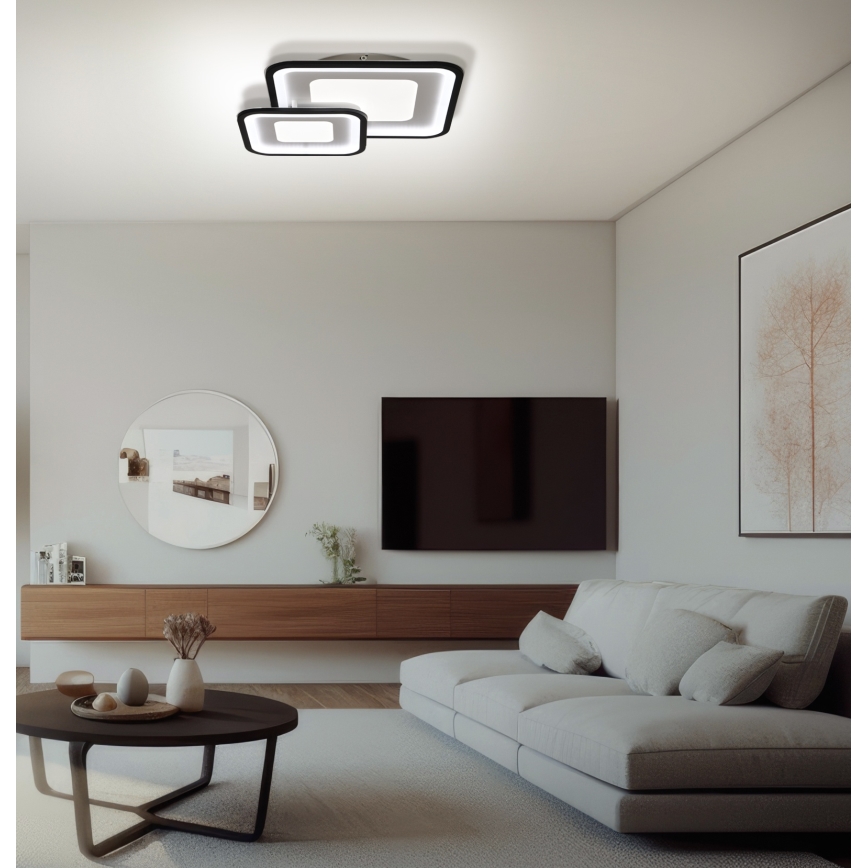 Brilagi - LED Dimmable ceiling light TANDORA LED/49W/230V 3000/4000/6000K + remote control