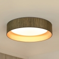 Brilagi - LED Dimmable ceiling light VEGAS SHINE LED/24W/230V 3000/4000/6500K straw brown/gold + remote control