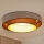 Brilagi - LED Dimmable ceiling light VEGAS SHINE LED/24W/230V d. 60 cm 3000/4000/6500K brown + remote control