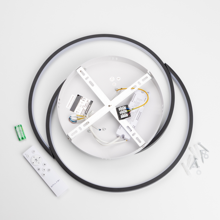 Brilagi - LED Dimmable ceiling light VELO LED/52W/230V 3000/4000/6000K + remote control