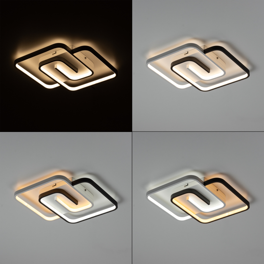 Brilagi - LED Dimmable ceiling light VELO LED/64W/230V 3000-6500K + remote control