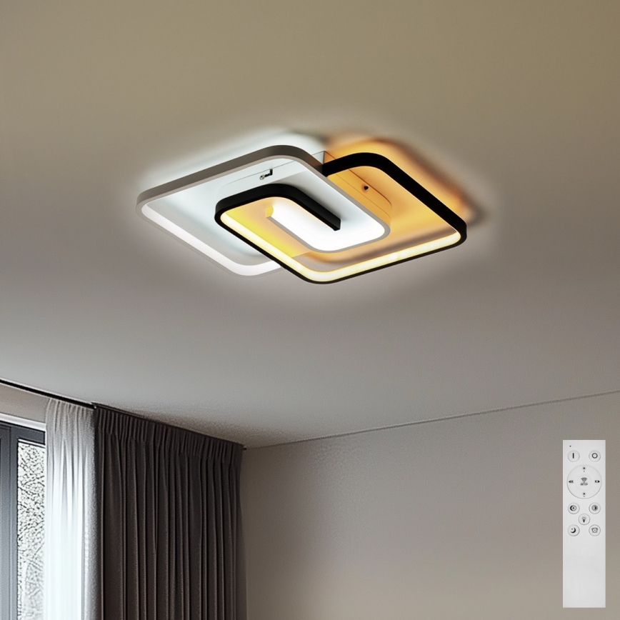 Brilagi - LED Dimmable ceiling light VELO LED/64W/230V 3000-6500K + remote control