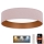 Brilagi - LED Dimmable ceiling light VELVET SMART LED/24W/230V d. 45 cm 2700-6500K Wi-Fi Tuya pink/gold + remote control