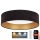 Brilagi - LED Dimmable ceiling light VELVET SMART LED/36W/230V d. 55 cm 2700-6500K Wi-Fi Tuya black/gold + remote control