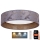 Brilagi - LED Dimmable ceiling light VELVET SMART LED/36W/230V d. 55 cm 2700-6500K Wi-Fi Tuya grey/gold + remote control