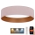 Brilagi - LED Dimmable ceiling light VELVET SMART LED/36W/230V d. 55 cm 2700-6500K Wi-Fi Tuya pink/gold + remote control