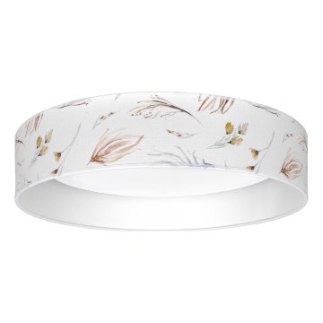 Brilagi - LED Dimmable ceiling light VELVET SMART VARI LED/24W/230V 3000-6500K Ø 45 cm white/floral + remote control