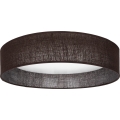 Brilagi - LED Dimmable Ceiling Light VELVET SMARTIX LED/36W/230V 3000-6000K Ø 55 cm Brown Wi-Fi Tuya Beacon + Remote Control