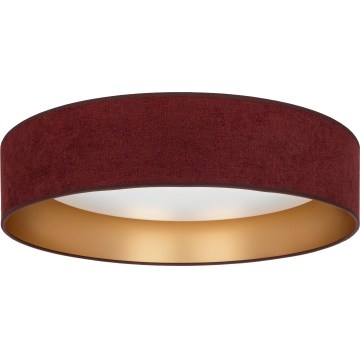 Brilagi - LED Dimmable Ceiling Light VELVET SMARTIX STARS LED/36W/230V 3000–6000K Ø 55 cm burgundy/gold Wi-Fi Tuya Beacon + remote control