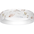 Brilagi - LED Dimmable Ceiling Light VELVET SMARTIX STARS LED/36W/230V 3000–6000K Ø 55 cm White/Flowers Wi‑Fi Tuya Beacon + Remote Control