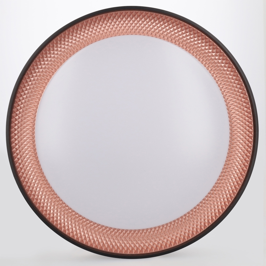 Brilagi - LED Dimmable Ceiling Light WALDO LED/48W/230V 3000-6500K Ø 40 cm Black/Gold + Remote Control