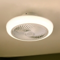 Brilagi - LED Dimmable ceiling light with a fan LED/30W/230V 3000-6500K white + remote control