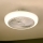 Brilagi - LED Dimmable ceiling light with a fan LED/30W/230V 3000-6500K white + remote control