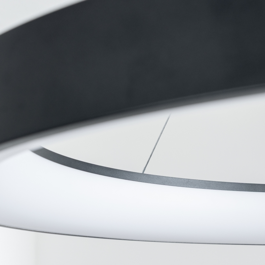 Brilagi - FALCON II LED Dimmable Pendant Light on Cable LED/108W/230V 3000-6500K Ø 80 cm Black + Remote Control