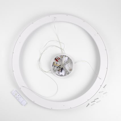 Brilagi - LED dimmable cable-suspended chandelier FALCON II LED/108W/230V 3000-6500K dia. 80 cm white + remote control