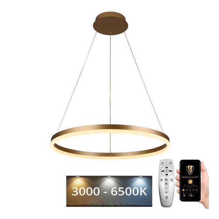 Brilagi - LED Dimmable chandelier on a string CIRCLE LED/42W/230V 3000-6500K + remote control