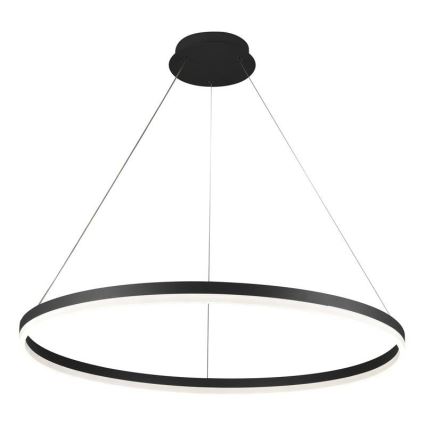 Brilagi - LED Dimmable chandelier on a string CIRCLE LED/55W/230V 3000-6500K black + remote control