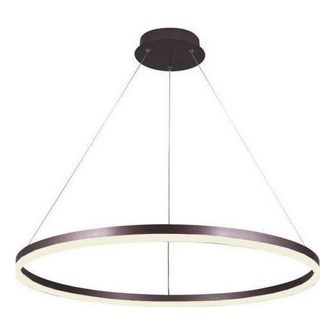 Brilagi - LED Dimmable chandelier on a string CIRCLE LED/55W/230V 3000-6500K brown + remote control