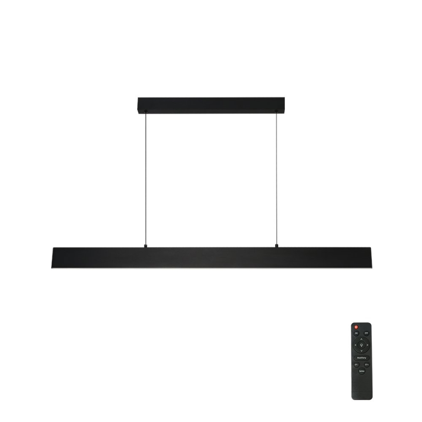 Brilagi - LED Dimmable chandelier on a string SLIMLINE LED/40W/230V 3000-6000K black + remote control