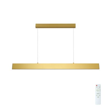 Brilagi - LED Dimmable chandelier on a string SLIMLINE LED/40W/230V 3000-6000K gold + remote control