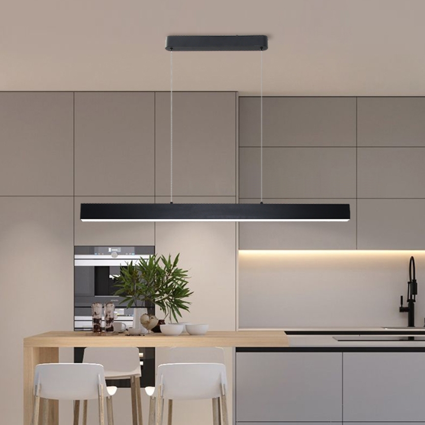 Brilagi - LED Dimmable chandelier on a string SLEEKLINE SMART LED/40W/230V 3000-6000K Wi-Fi Tuya black + remote control