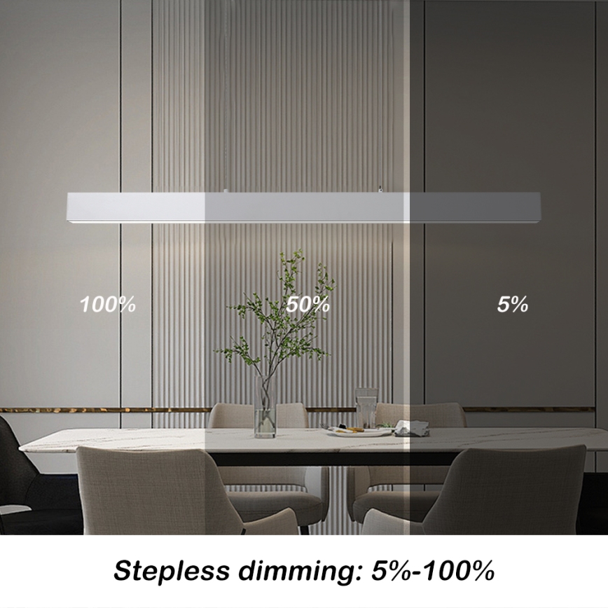 Brilagi - LED Dimmable chandelier on a string SLEEKLINE SMART LED/40W/230V 3000-6000K Wi-Fi Tuya white + remote control