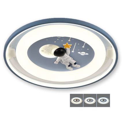 BRILAGI - LED Dimmable children's ceiling light ASTRO LED/55W/230V 3000-6000K Ø 50 cm + remote control