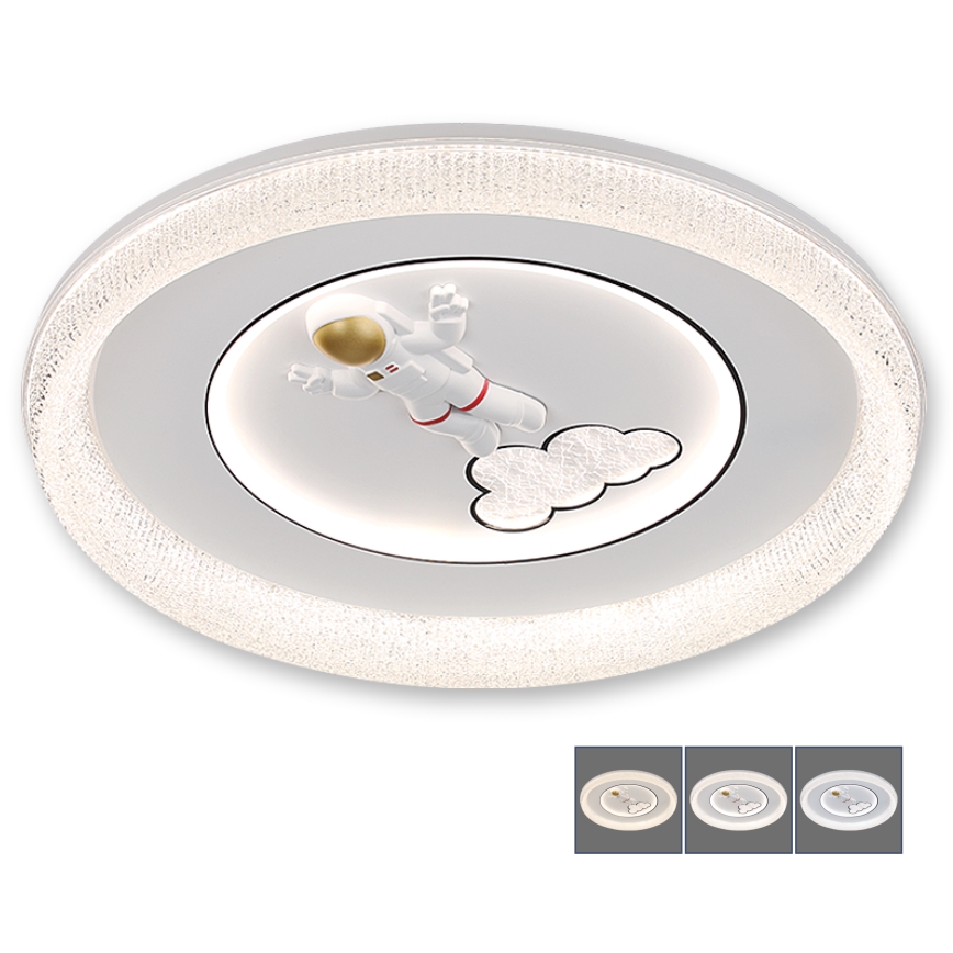 BRILAGI - LED Dimmable children's ceiling light ASTRO LED/68W/230V 3000-6000K Ø 50 cm + remote control