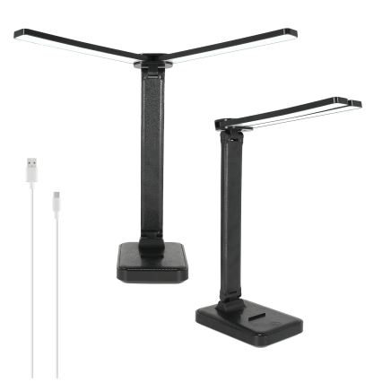 BRILAGI - LED Dimmable Desk Lamp MODO DUO LED/8W/5V 3000/4000/6500K Black