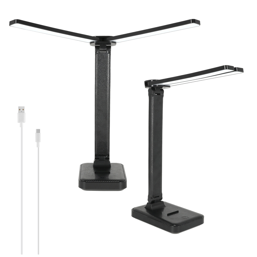 BRILAGI - LED Dimmable Desk Lamp MODO DUO LED/8W/5V 3000/4000/6500K Black