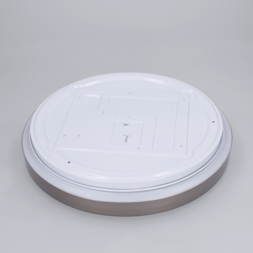Brilagi - LED Dimmable Ceiling Light FANCIA LED/48W/230V 3000-6500K Ø 39 cm silver + remote control