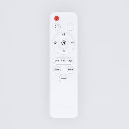 Brilagi - FANCIA Dimmable LED ceiling light LED/48W/230V 3000-6500K Ø 39 cm Anthracite + Remote Control