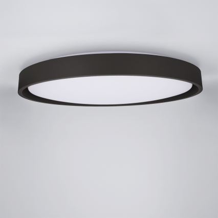 Brilagi - MATTEO LED Dimmable Ceiling Light LED/60W/230V 3000-6500K Ø 51.5 cm black + remote control