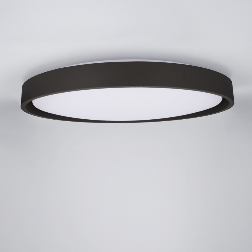 Brilagi - MATTEO LED Dimmable Ceiling Light LED/60W/230V 3000-6500K Ø 51.5 cm black + remote control